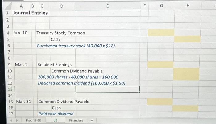 of stockholders' equity at December 31 of the prior year. It completed