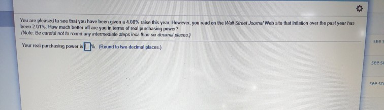 compounded monthly, 10.1 % APR compounded annually, and 9.6 % APR compounded