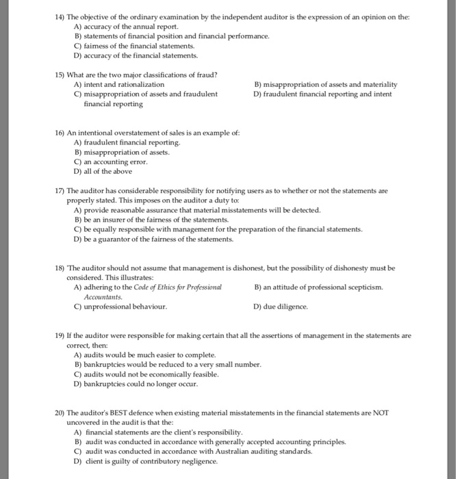 the financial reports are prepared in accordance with an applicable financial reporting