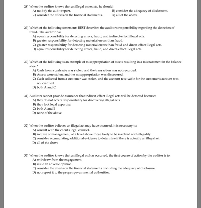 a consulting engagement. D) an audit. 2) What is the first step