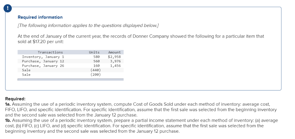  2a. Between FIFO or LIFO, which method would result in the