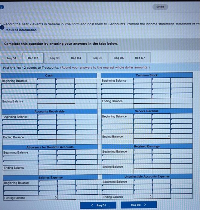 accounts on the financial statements: percent of receivables allowance method LO 72