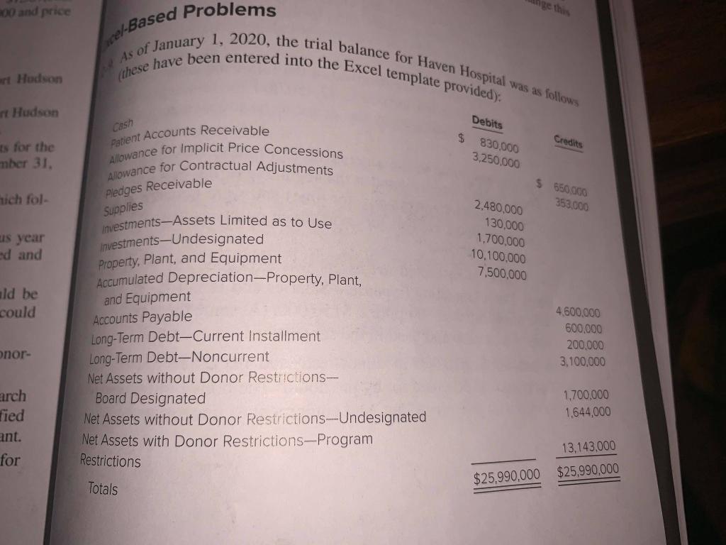 Excel-Based Problems 12-9 200 and price r Hudson (these scel-Based Problems As