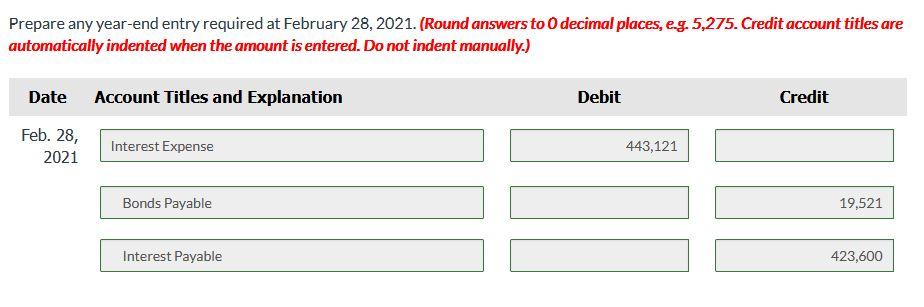 bonds paid interest on September 1 and March 1 of each year.