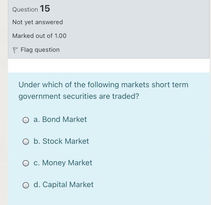 Marked out of 1.00 P Flag question Which of the following are