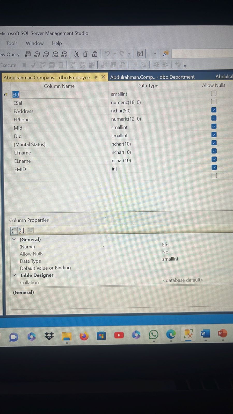 2-list the names of all employee with their total assignments count that