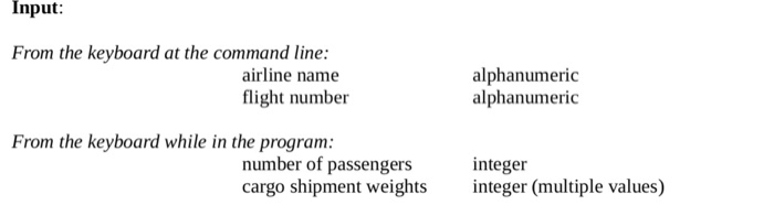 airplane will carry passengers and their luggage, as well as the maximum