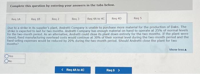 costs that would be associated with the order would be $2.40 per