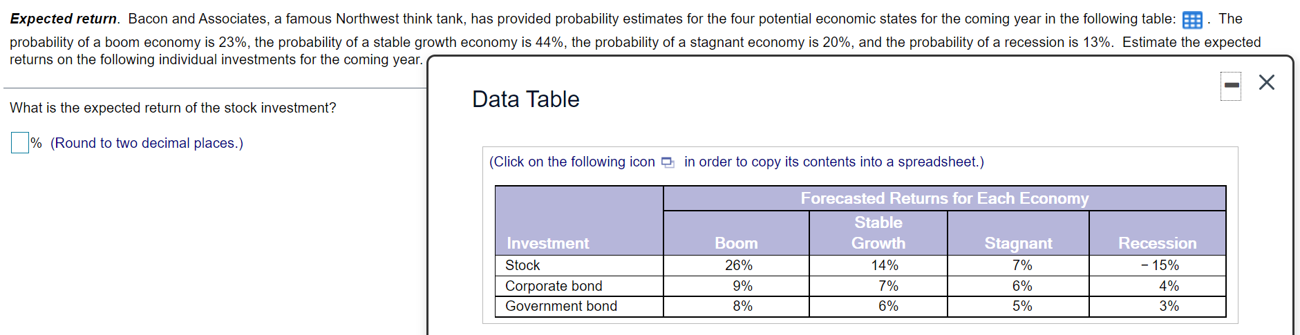 please also calculate standard deviation and variance for all 3. Thank you.