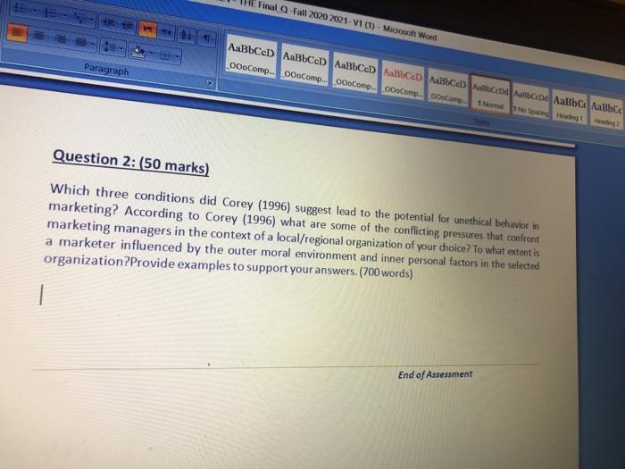 sold 160 cases. (6 points each) 1. What is the total revenue