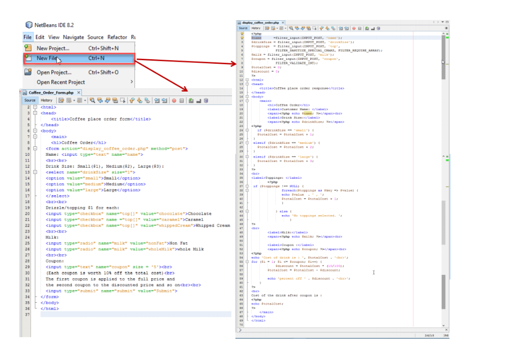 PHP & MySQL Create a simple form similar to what you see