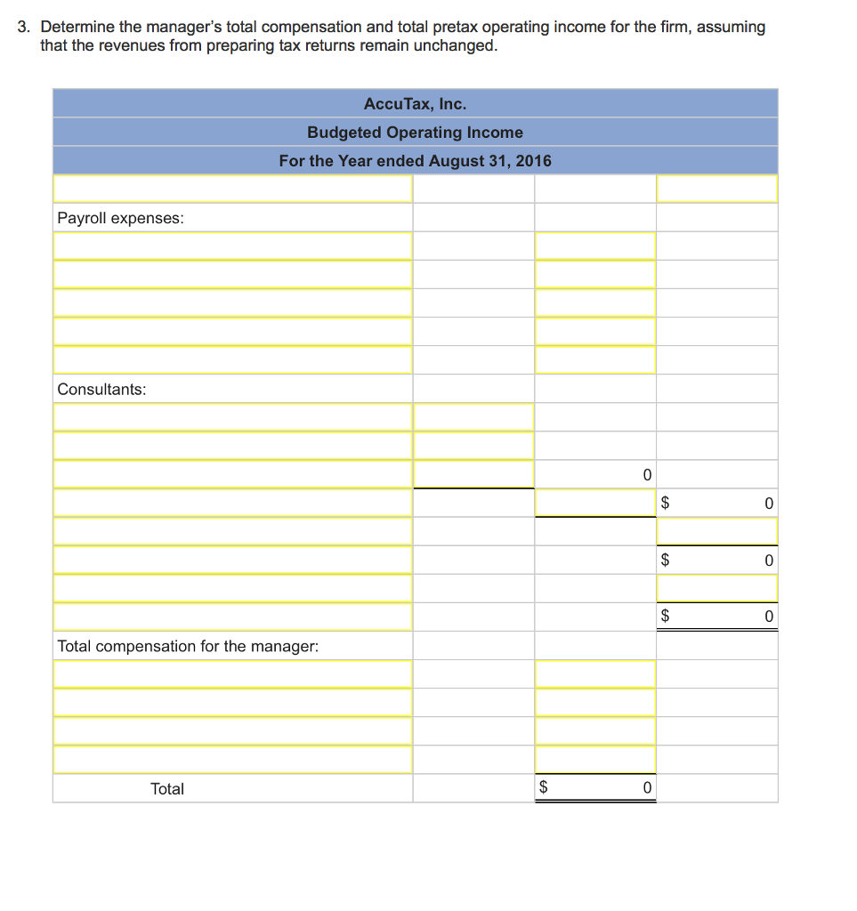 to get it please. As an example. AccuTax. Inc..provides tax services to