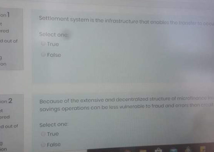  on 1 Settlement system is the infrastructure that enables the constatou