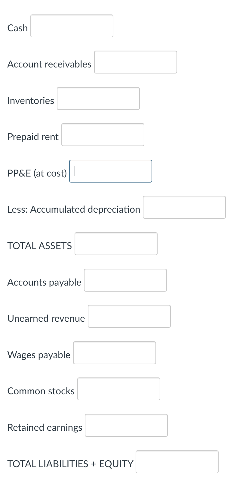 balance: 1. Rent for 24 months, starting January 1,2022 , in the