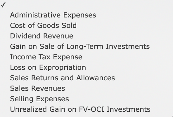 sales revenue Cost of goods sold: $370,000 16,040 353,960 $ 51,100 Inventory,