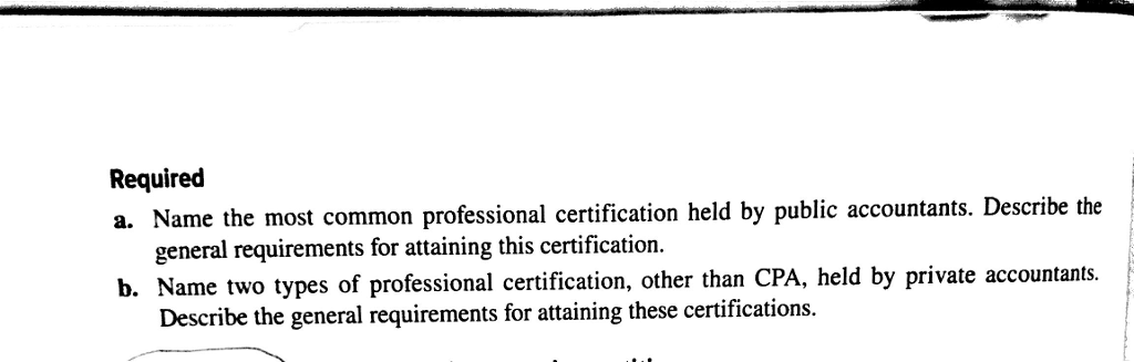 and private accounting overlap, various professional certifications are designed to attest to