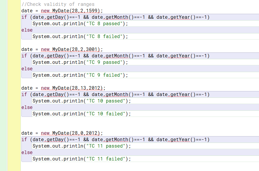 year value is between 1600 and 3000, the month value is between