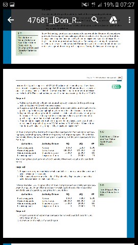 Willson Company has developed value-added standards for four activities: purchasing parts, assembling