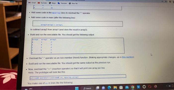 int value[ [AYARRAY] public: vold setvalue(int index, int neivalue)( value[ [ndex]=newvalue;] Int