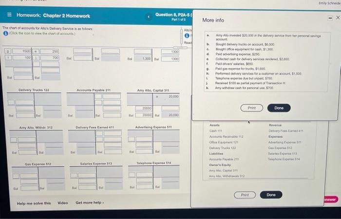  Emily Scrude Homework: Chapter 2 Homework Question 8, P2A-5 Pasto More