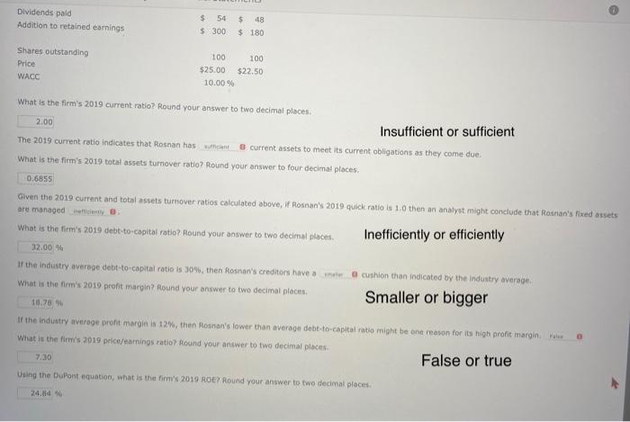 Sheets: What is the firm's 2019 current ratio? Round your answer to