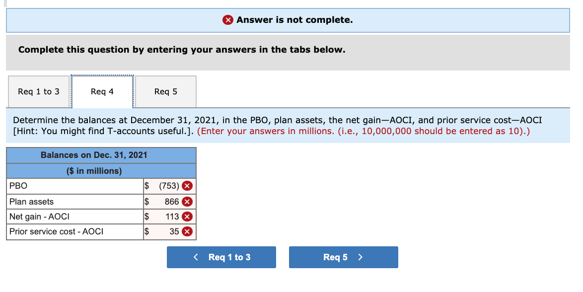 6 Beale Management has a noncontributory, defined benefit pension plan. On December