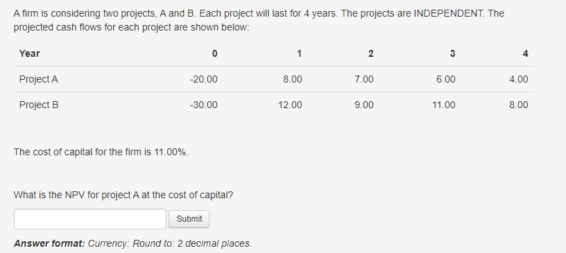 9.00 8.00 Find the payback for this project. (ROUND TO TWO DECIMAL