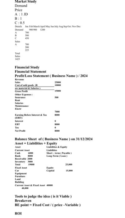 please home work BE point = Fixed Cost /( price - Variable