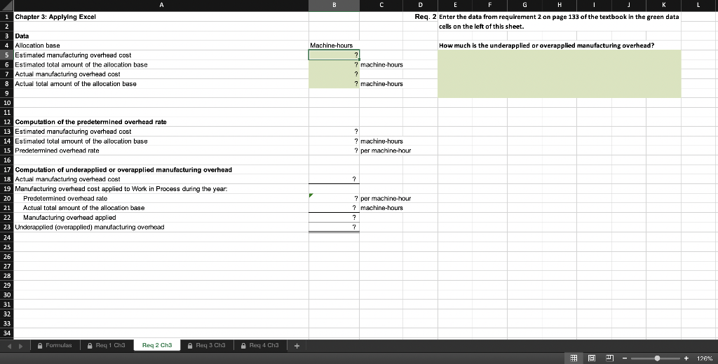 base Machine-hours Estimated manufacturing overhead cost $300,000 6 Estimated total amount of