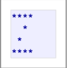 Write a C++ program (starZ) - It must return a string that