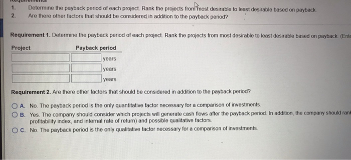 of the question in it Net Cash Inflows Project L Project M