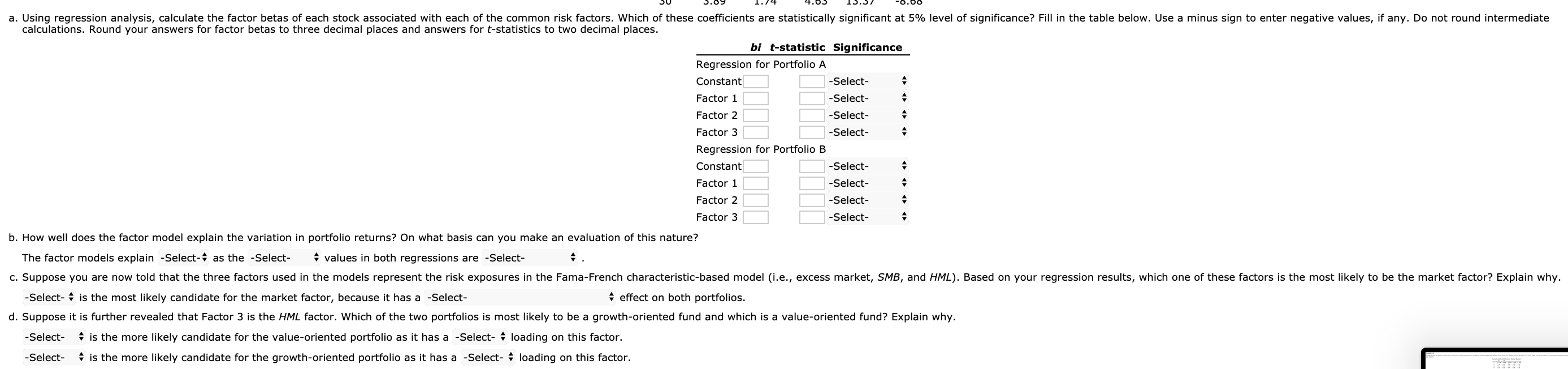 different actively managed sterk pertfales ( A B ) had three different