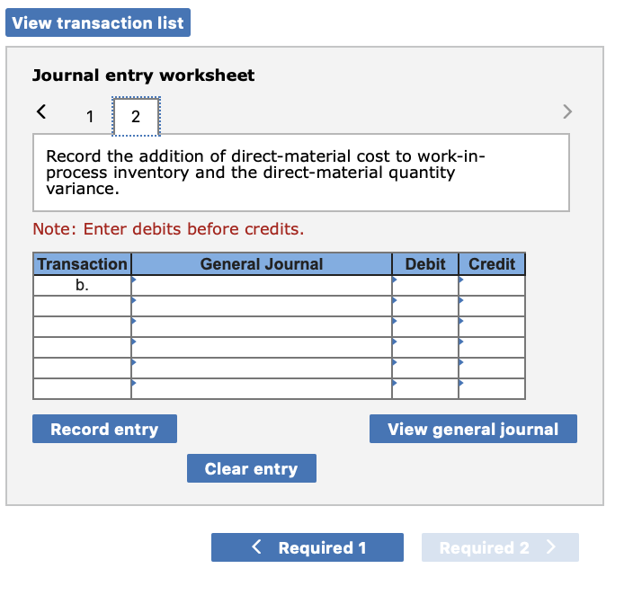 its two products. Standard Quantity 12 yards Standard Price $6 per yard
