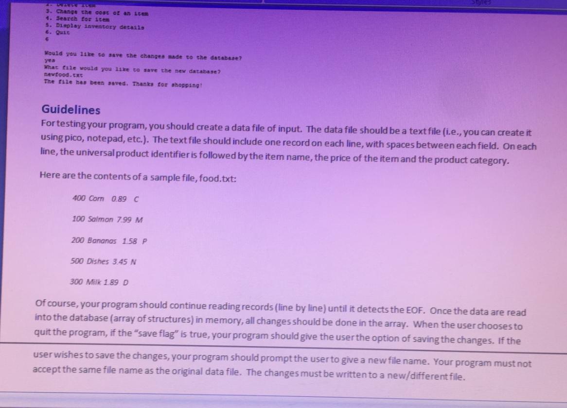 that contains the data forthe database. Then, it ructures. (The maximum size