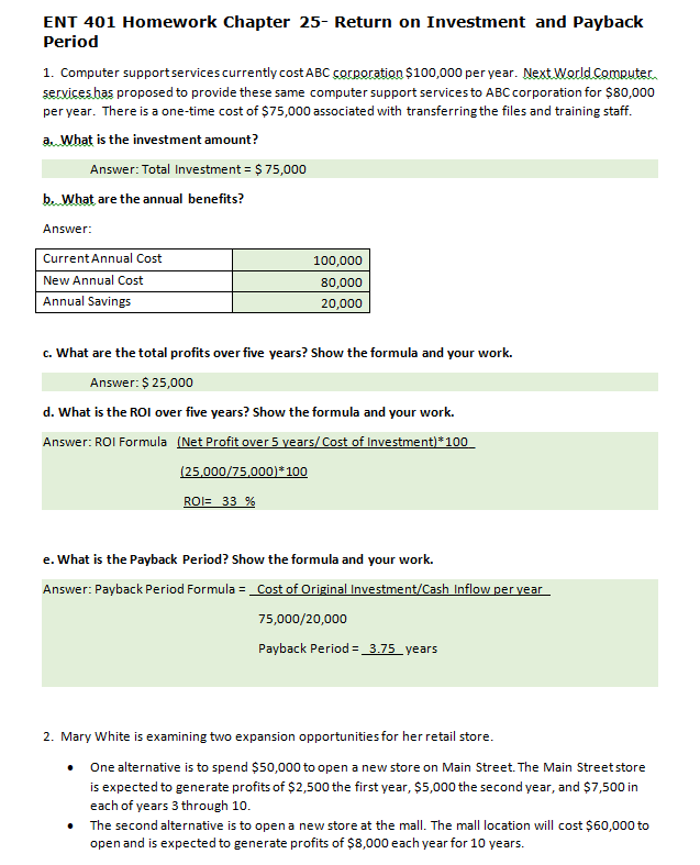  Can you answer question 3b, 3c, 3d, 3e please? ENT 401