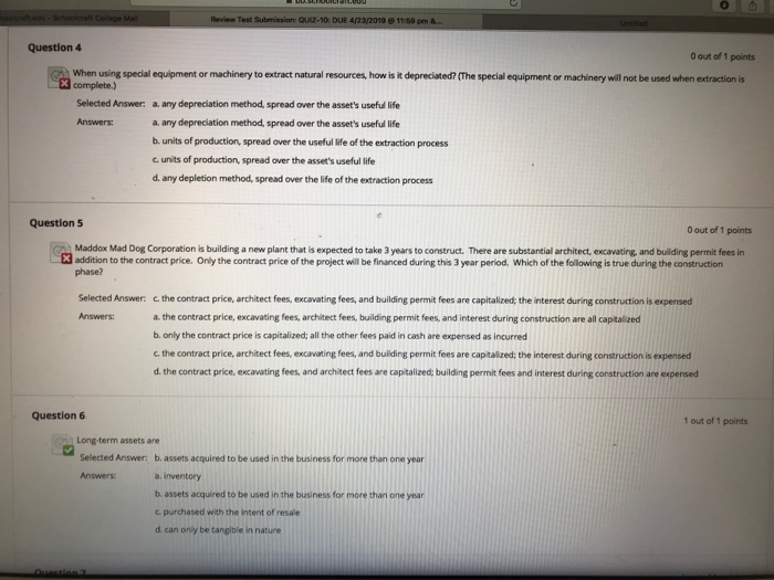 pls help with #4 & 5 Question 4 0 out of 1