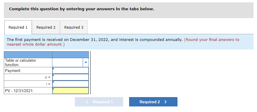 a five-period annual annuity of $5,000 under each of the following situations: