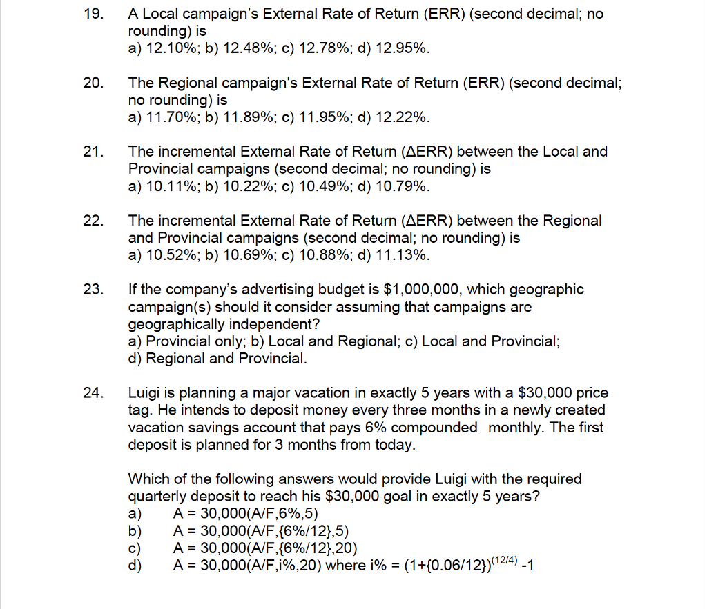 10. C 12. D 13. C 14. A 15 A 16. D