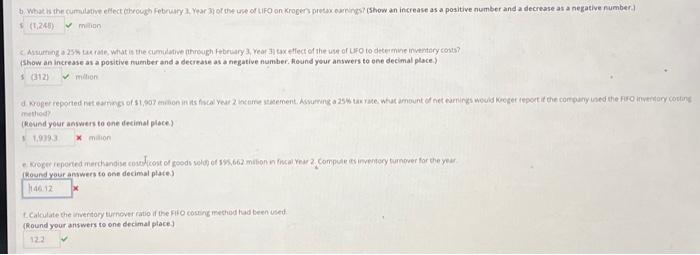 LFO and Furo Bequired minisn (Show an incresse as a positive number