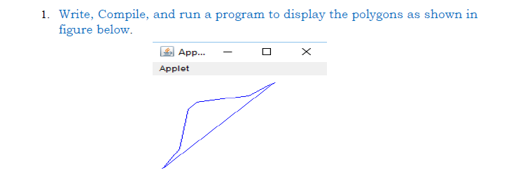 QUESTION 1 : PLEASE I NEED THE ANSWER IN JAVAFX AND OUTPUT