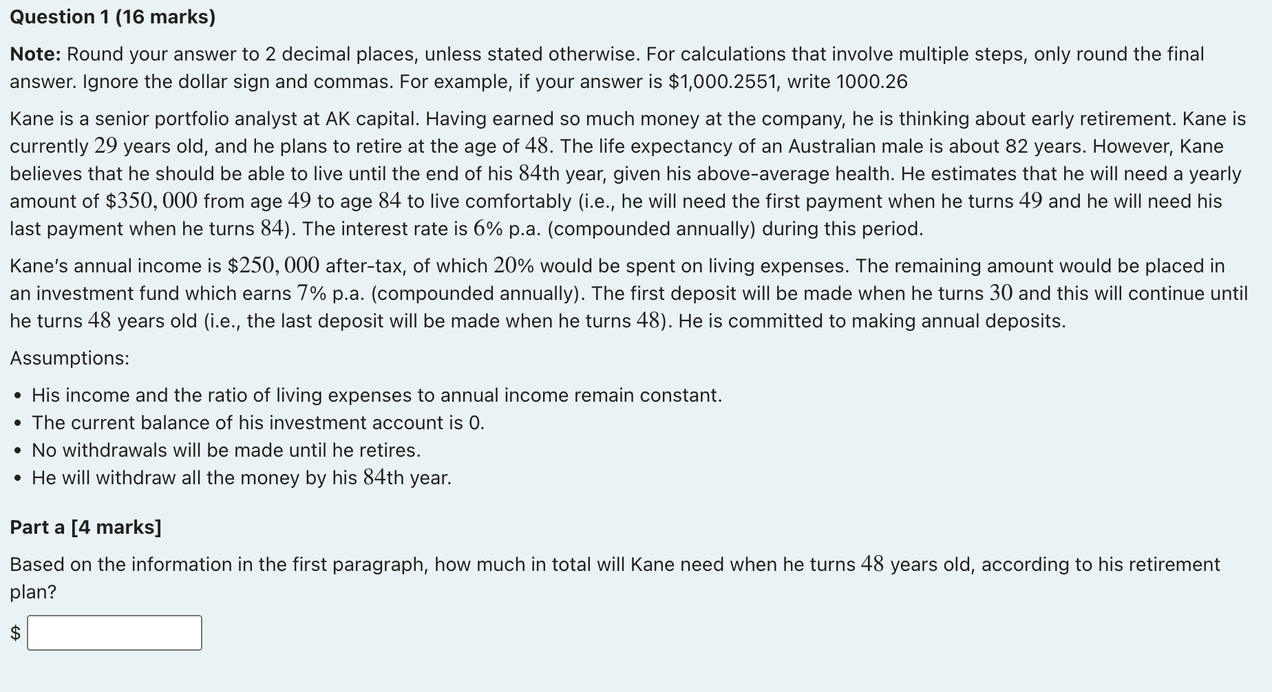 Note: Round your answer to 2 decimal places, unless stated otherwise.