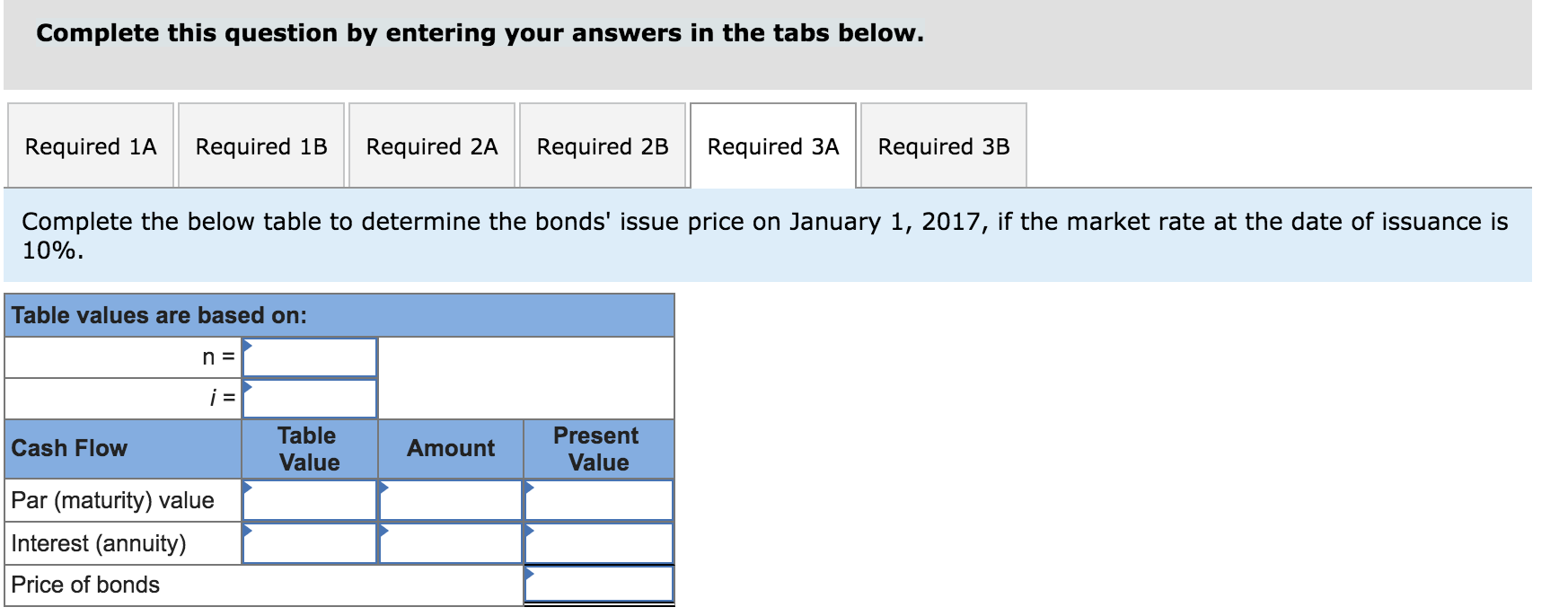 appropriate factor(s) from the tables provided. Round all table values to 4