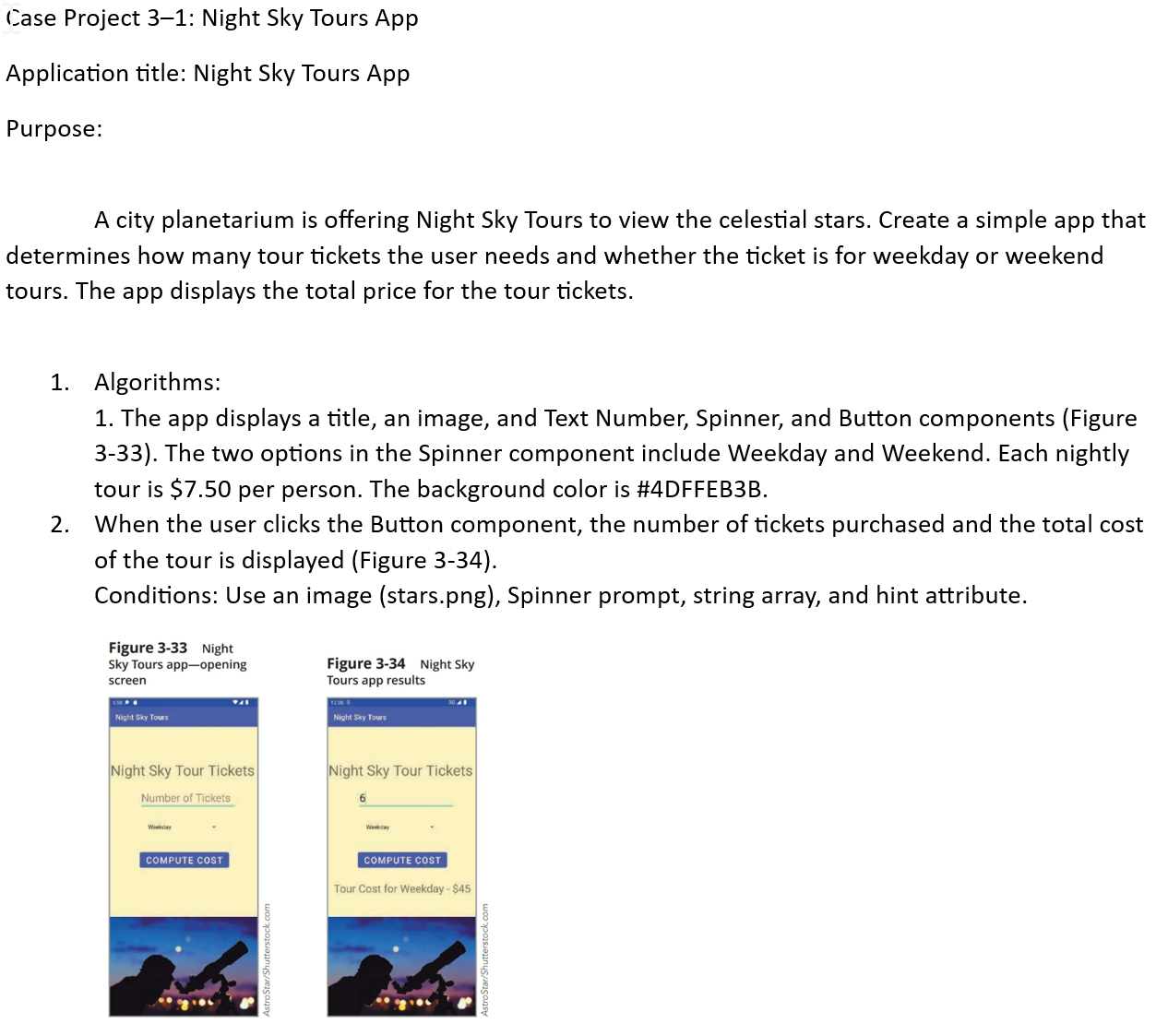  *PLEASE PROVIDE ALL JAVA CODES AND XML CODES, THIS IS DONE