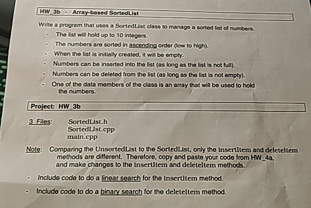  c++ //================================= //sortedlist.h #include using namespace std; #ifndef SORTEDLIST_H #define SORTEDLIST_H