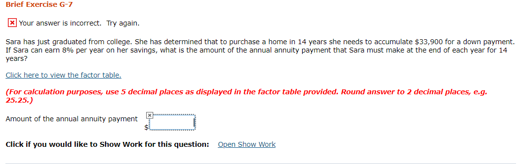PLEASE ANSWER BOTH PARTS Brief Exercise 6-7 X Your answer is incorrect.