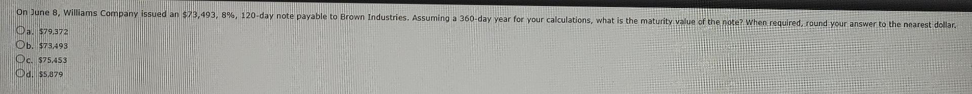 20 q. I need answer ASAP! On June 8, Williams Company issued