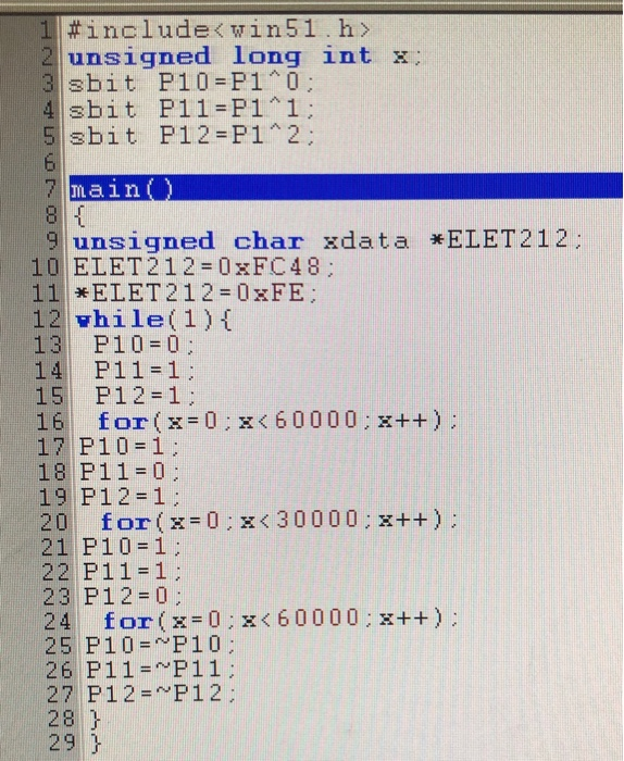 I need the Flowchart for this program. #include unsigned long int x;