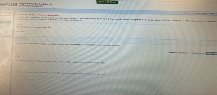  pleaae help this is due today Return to Bladboard eyPLUS and