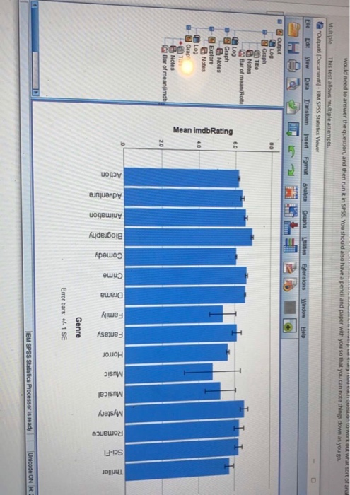  would need to answer the question, and then run it in