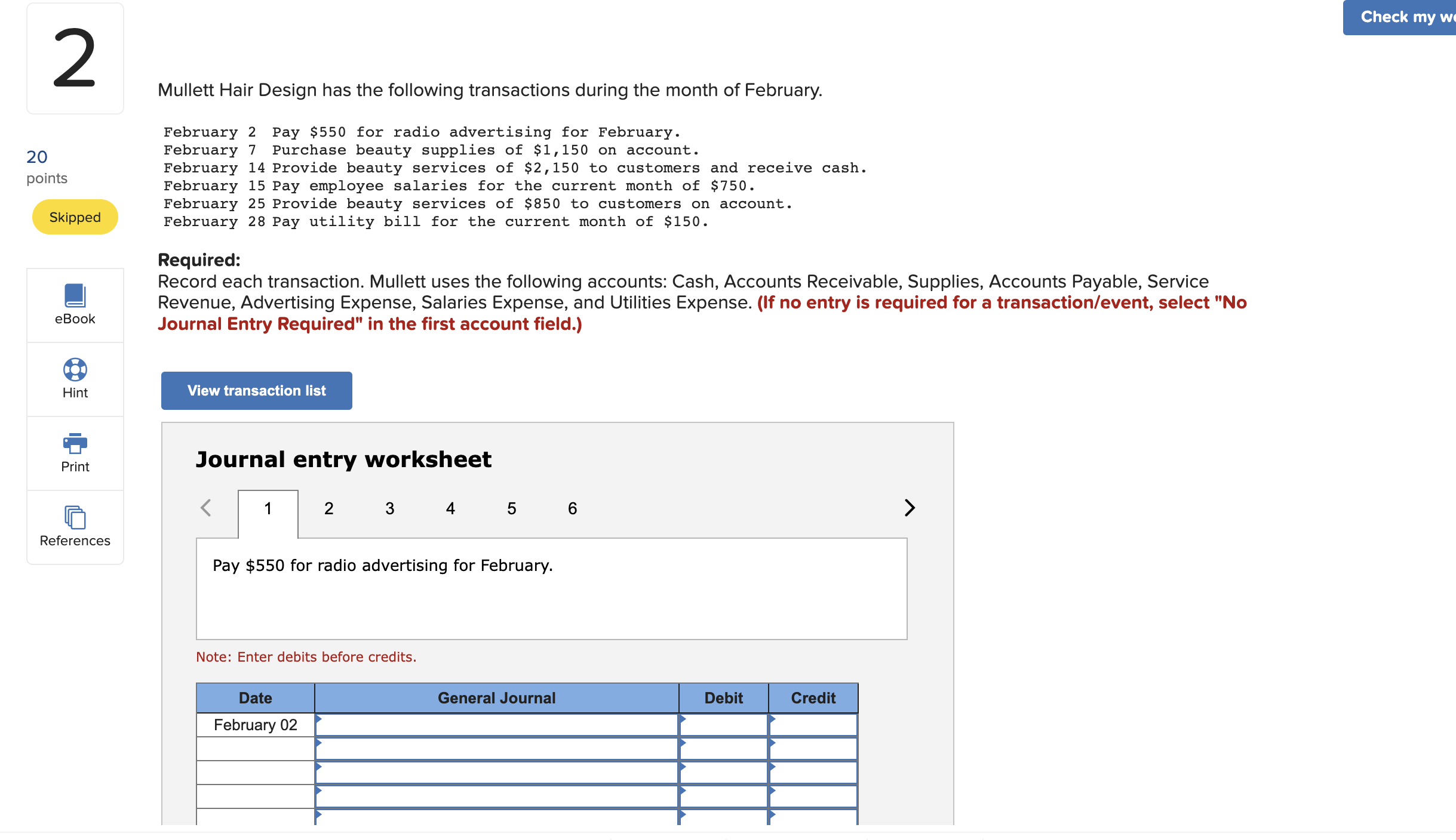 questions. At the beginning of April, Falcon Corporation has a balance of